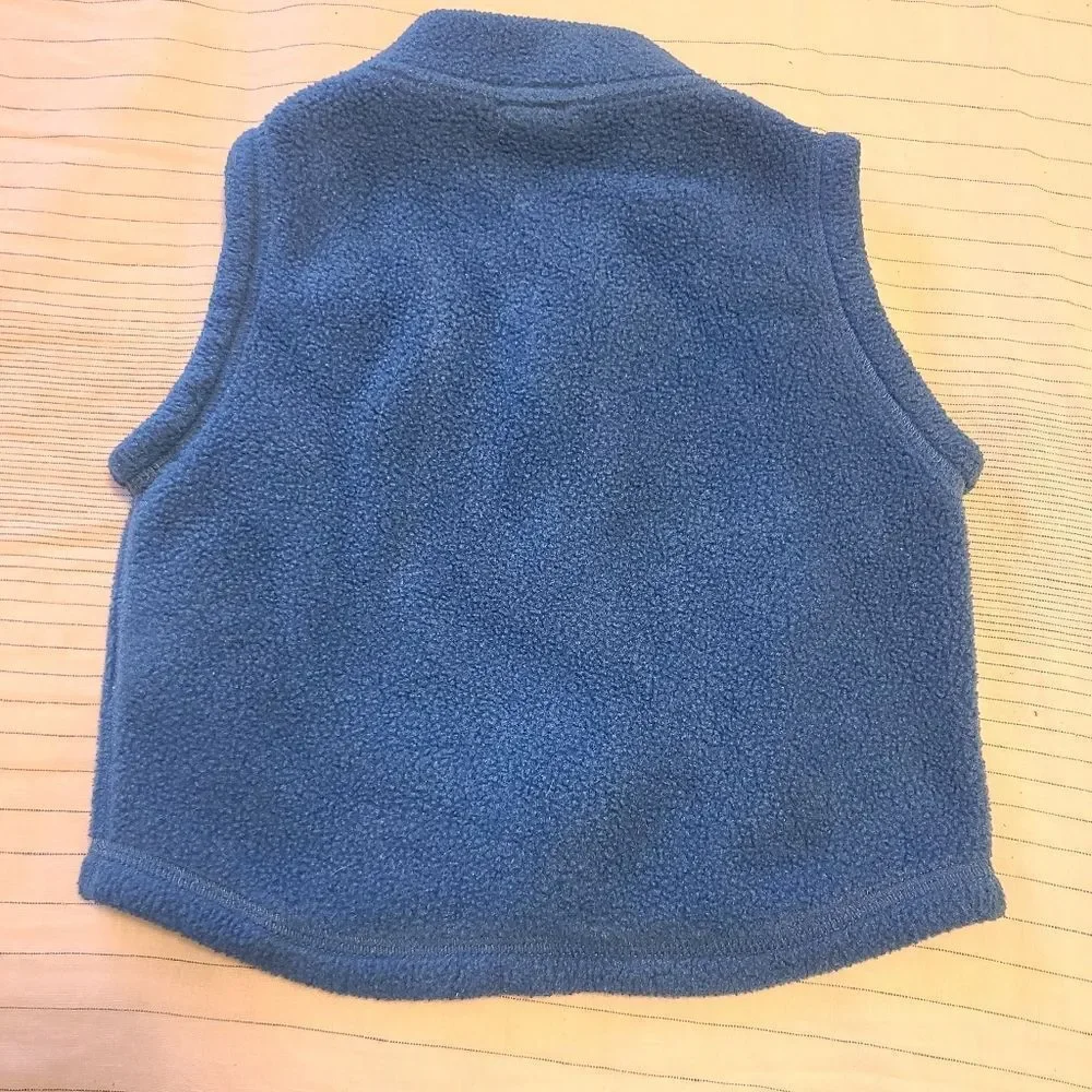 Patagonia Baby Synchilla Vest Blue Size 6 Months